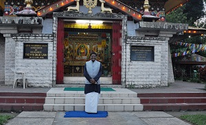The Governor of Arunachal Pradesh Shri V. Shanmuganathan visited  the Buddhist Gompa, Itanagar on 13th September�2016